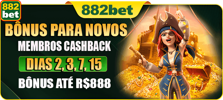 Banner de promoções da 882betvip.com.br com destaque para bônus, cashback e rodadas grátis